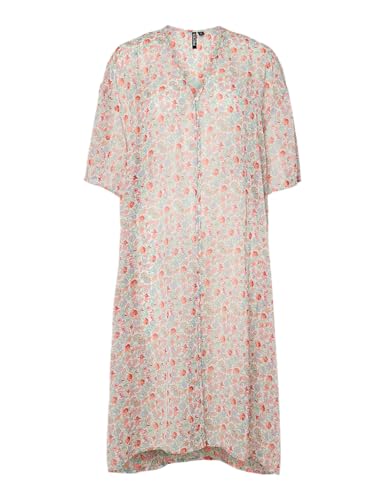 Pieces Pcatrud Kaftan Wvn Box BC vestito nero comodo