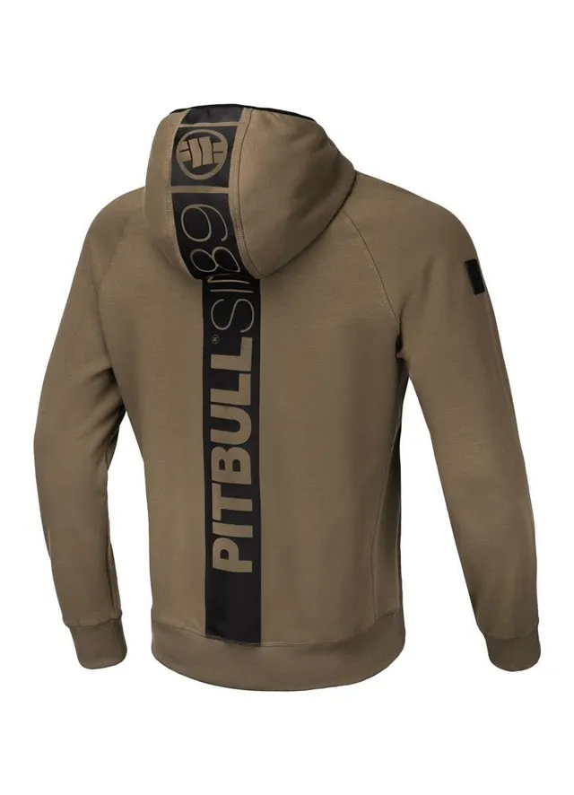 Pitbull West Coast Hermes Zip Felpa Cappuccio Uomo Cotone
