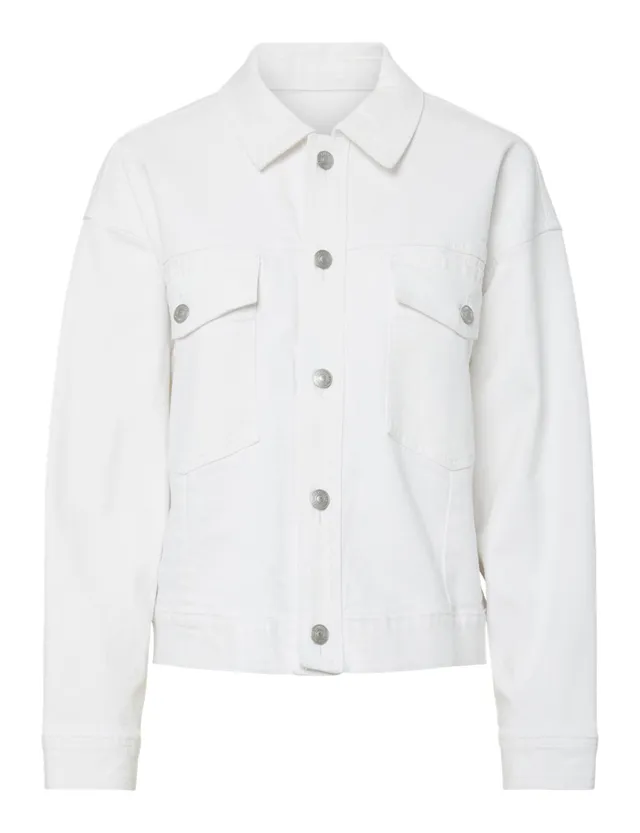 Pieces Pcelma Denim Noos BC giacca XL bianca comoda