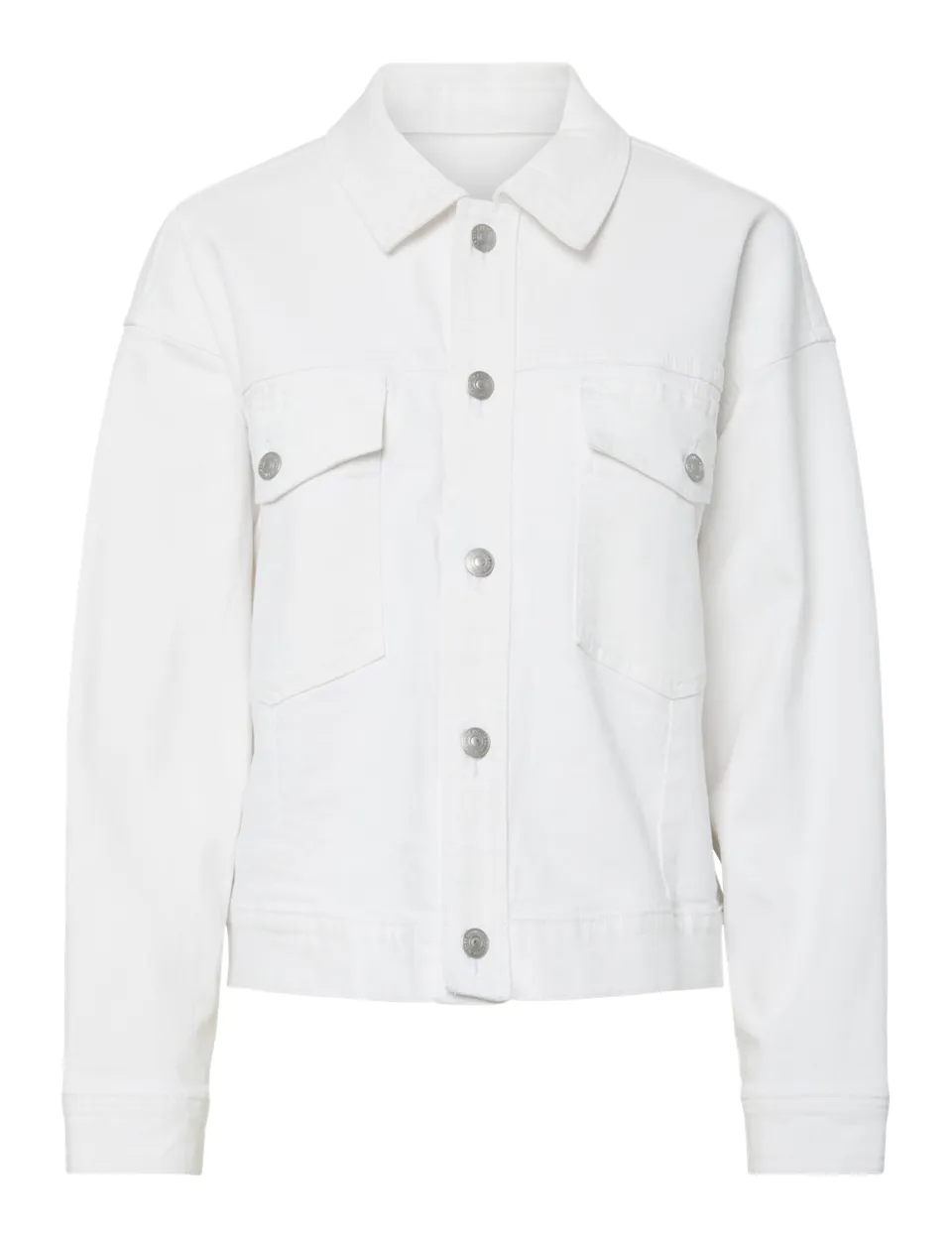 Pieces Pcelma Denim Noos BC giacca XL bianca comoda
