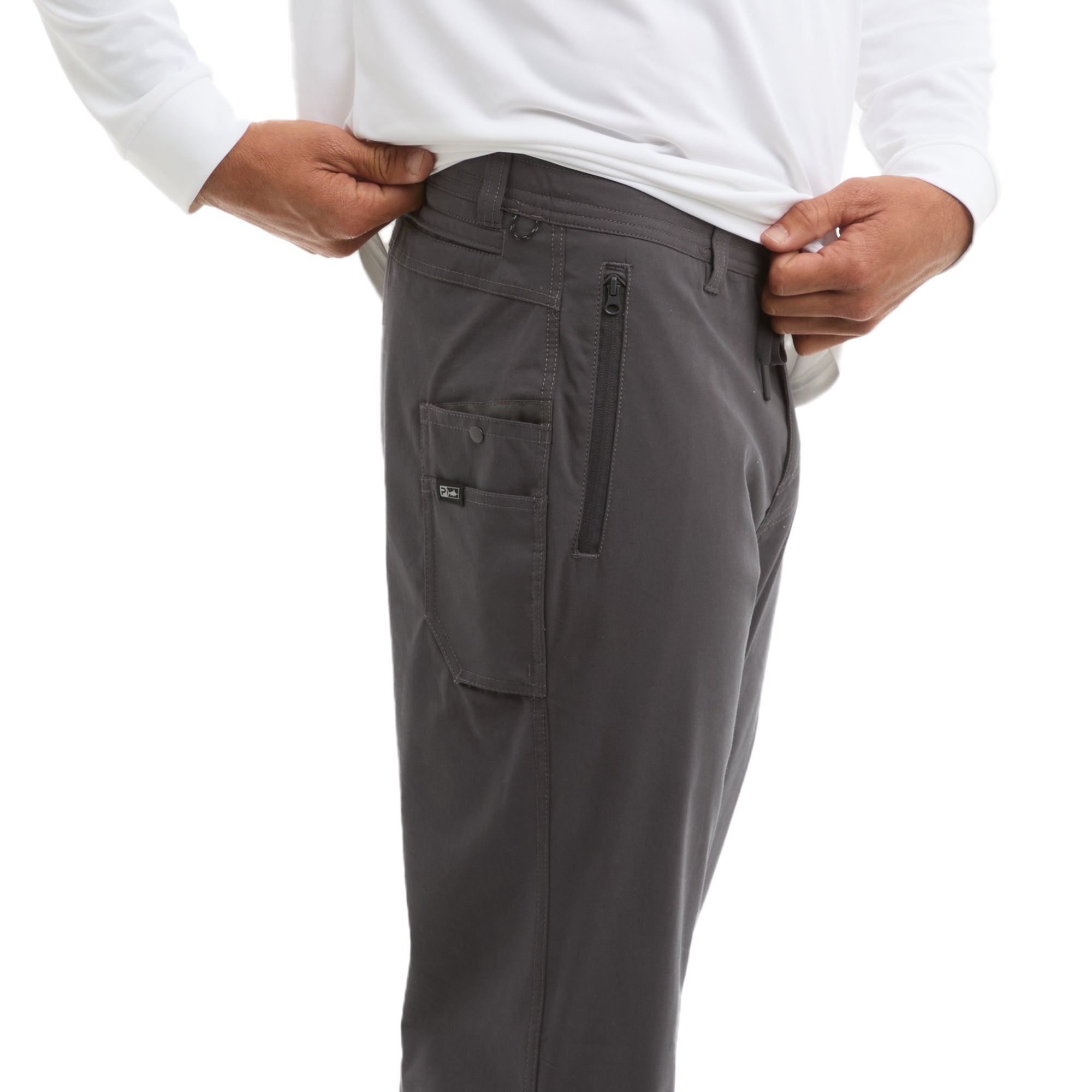 Pelagic Leaderman pantaloni uomo grafite quick dry