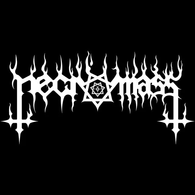 Necromass Logo maglietta cotone organico