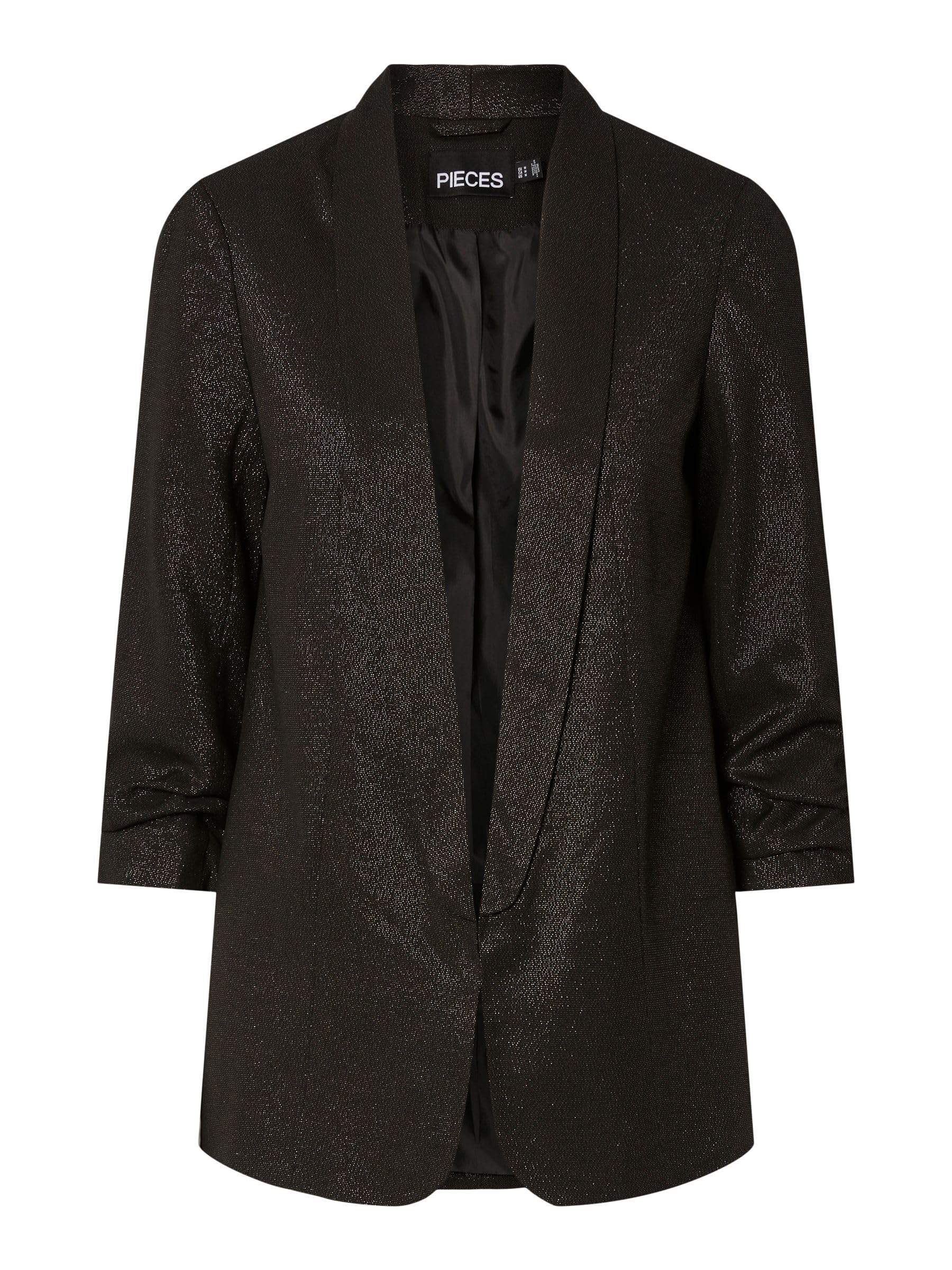 PIECES Pcbosella 3/4 Glitter Blazer Noos donna Nero