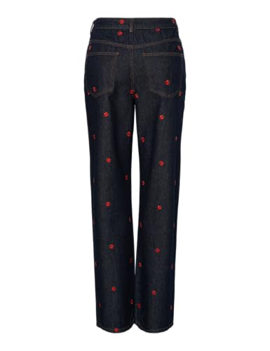 Pieces Pcjava HW Straight Jeans BC jeans donna 42-44 cotone