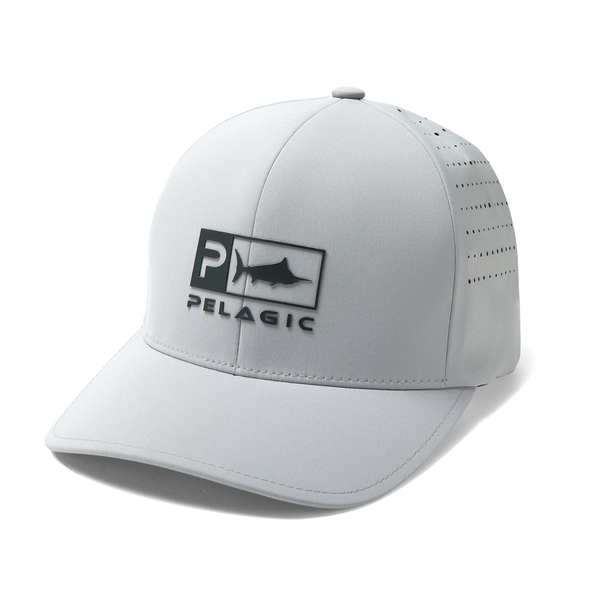 Pelagic Flexfit Delta Icon cappello Light Grey idrorepellente