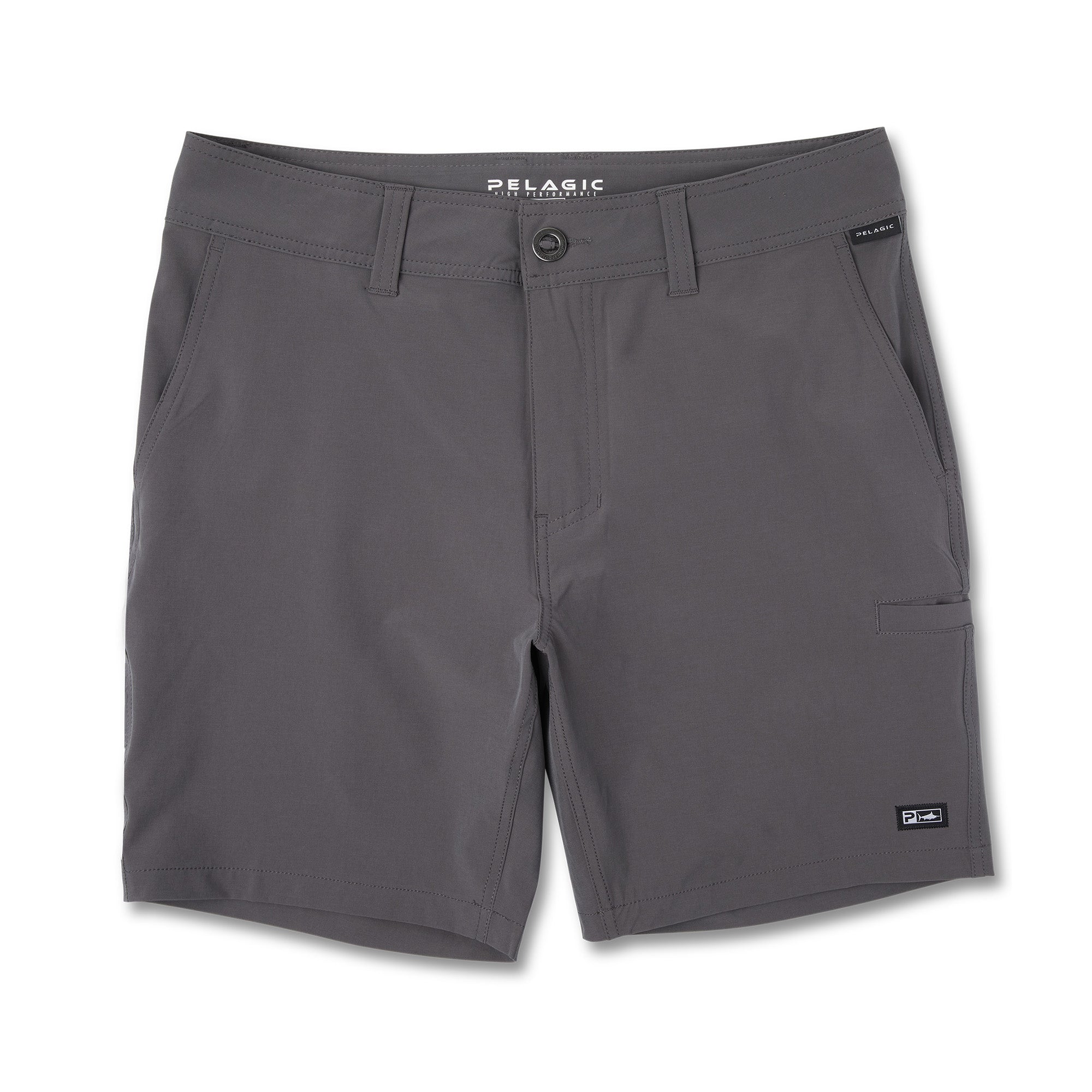 Pelagic Mako pantaloncini uomo grafite elasticizzati