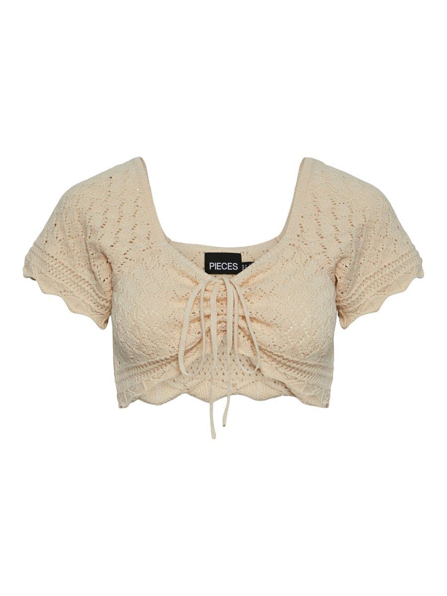Pieces Pcbluma Maglia Donna Manica Corta Comoda