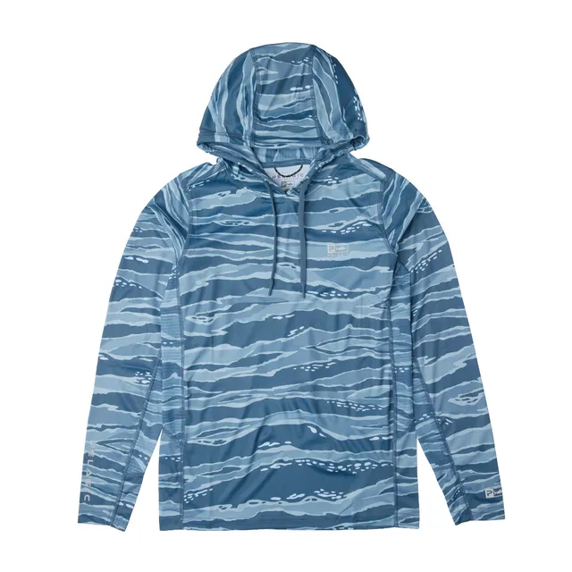 PELAGIC Youth Vaportek felpa ragazzo petrol UPF 50+