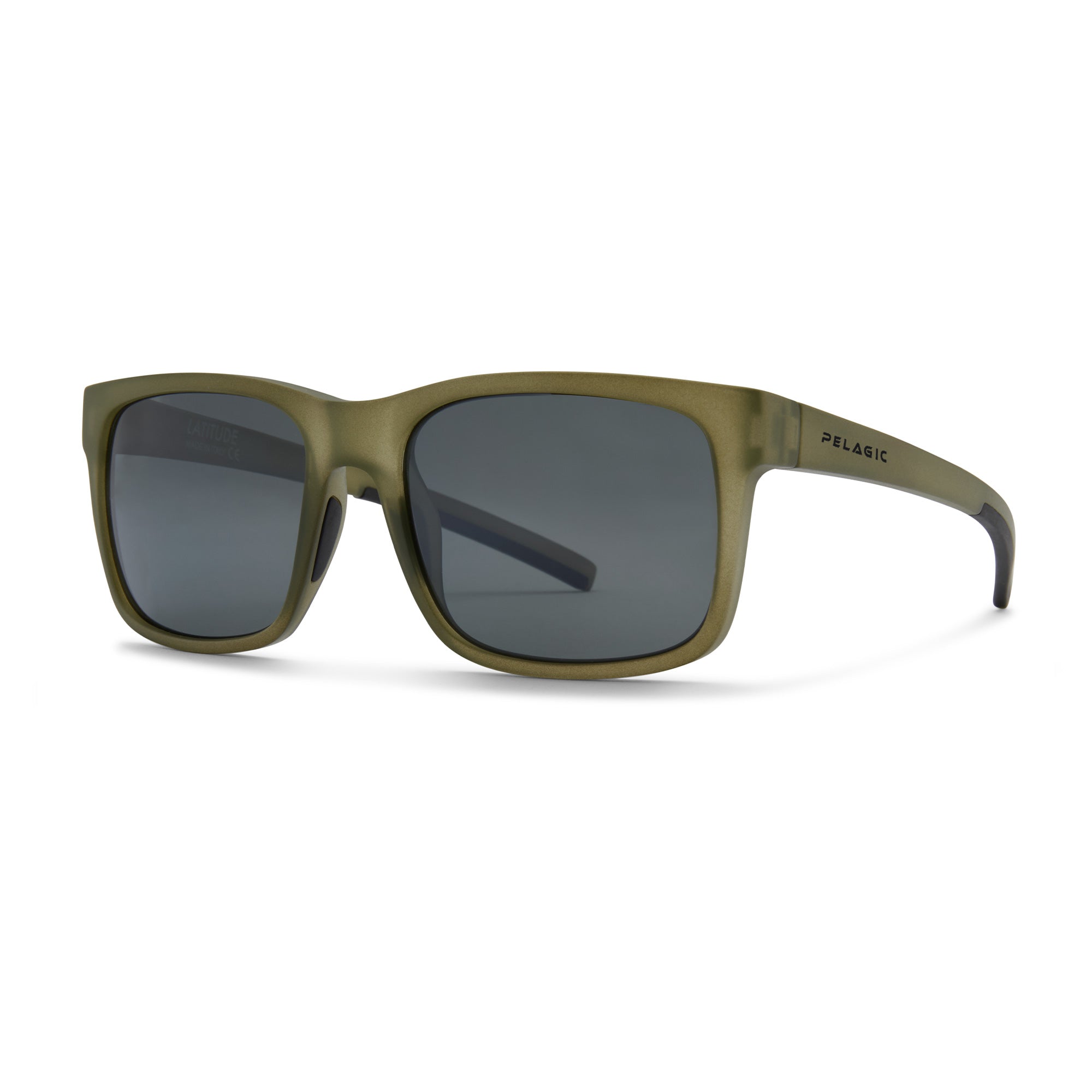 Pelagic Latitude occhiali pesca vetro grigio mangrove