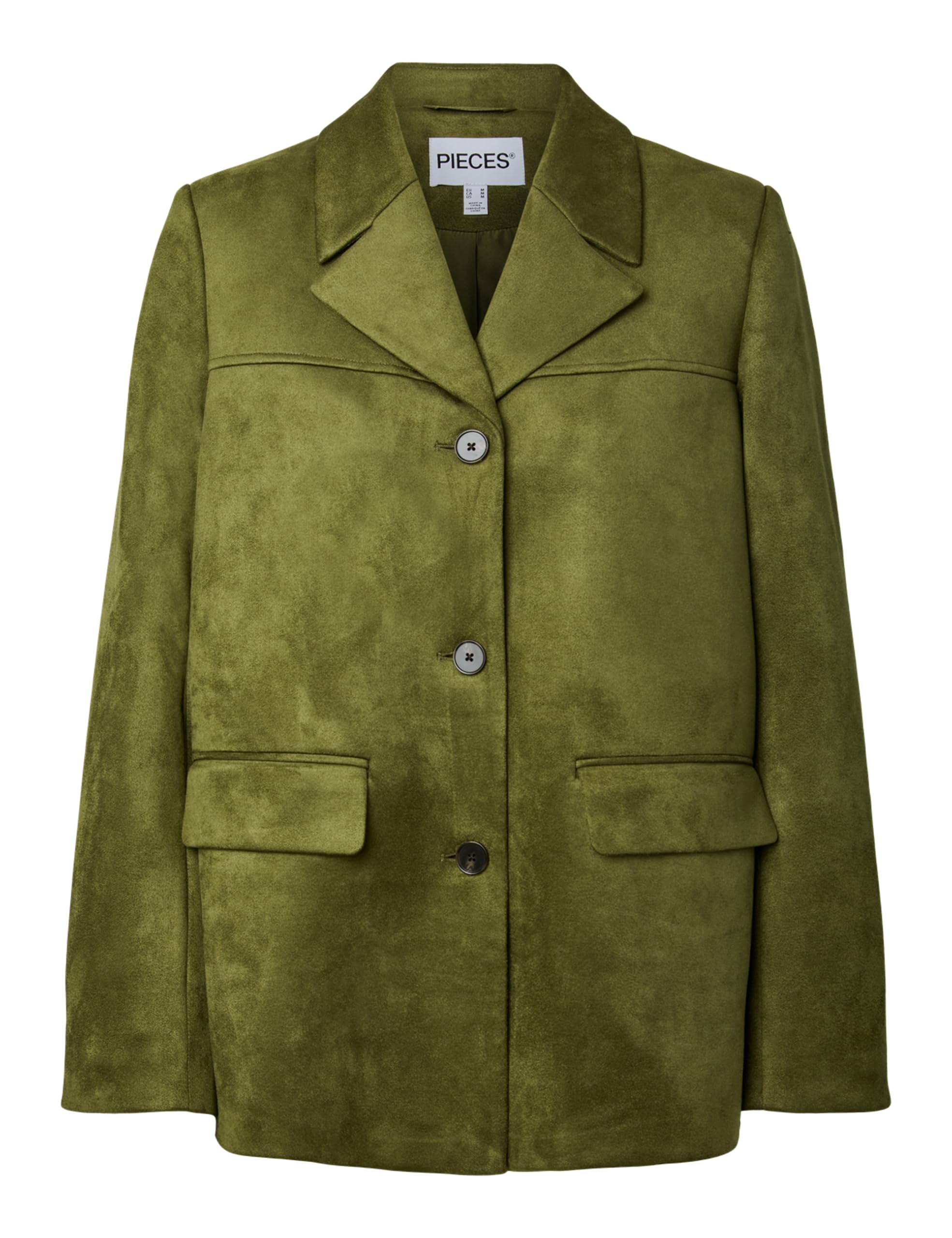 Pieces Pcrakel Brushed Outerwear Blazer Donna M Comodo