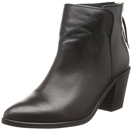 Pieces Psdolly stivaletti donna pelle nero