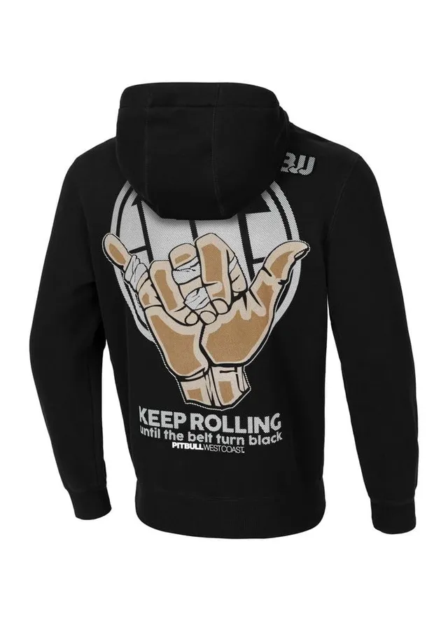 Pitbull Keep Rolling felpa con cappuccio uomo pullover cotone