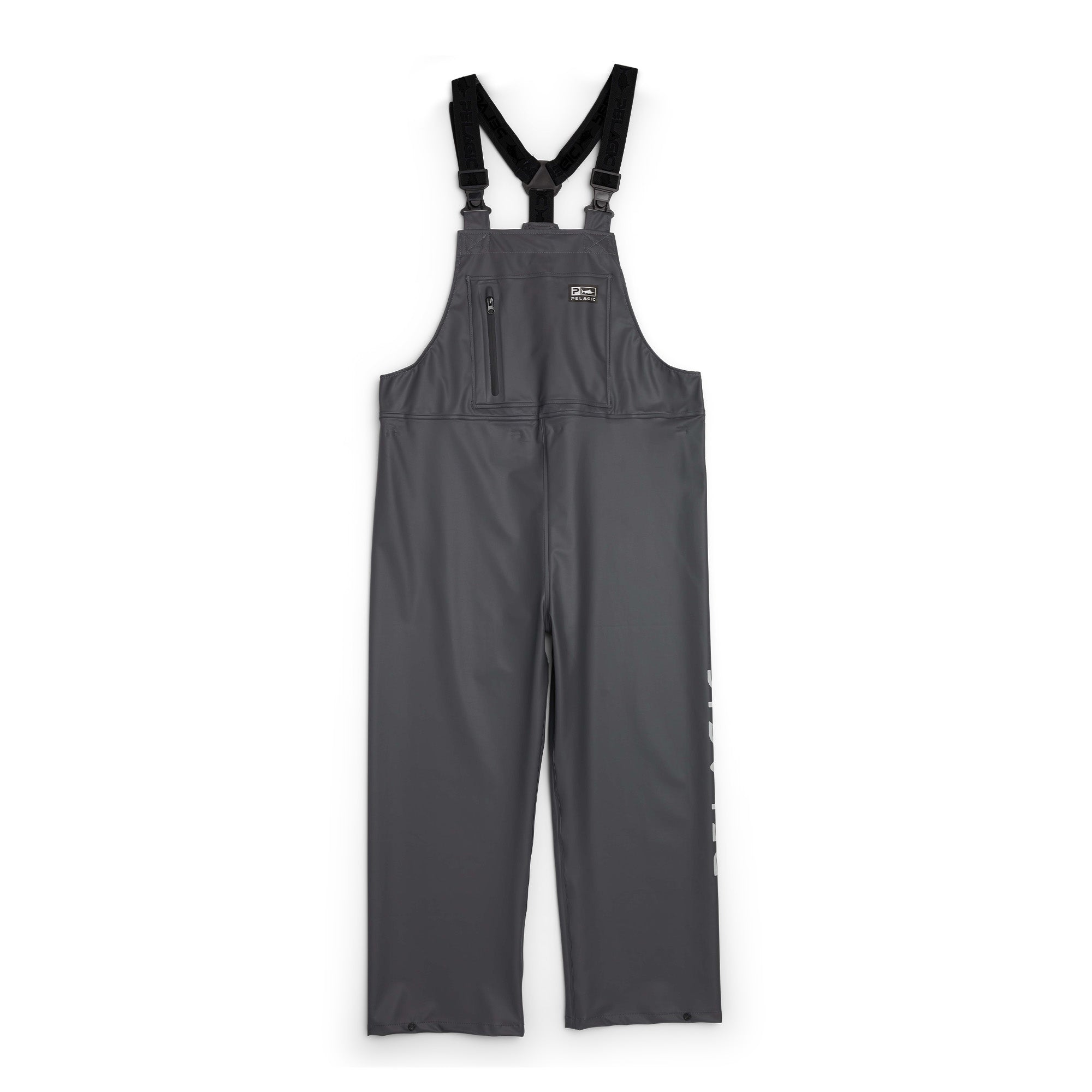 Pelagic Chubasco Bib salopette pesca Graphite impermeabile