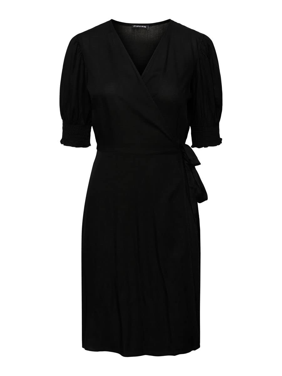 PIECES vestito donna kentucky blue leggero estivo