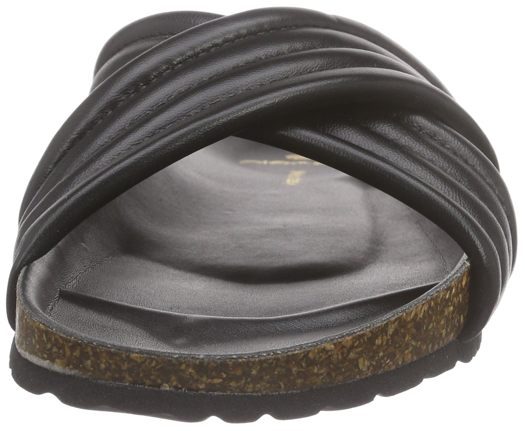 Pieces Pstahi ciabatte donna nero 41 pelle sughero