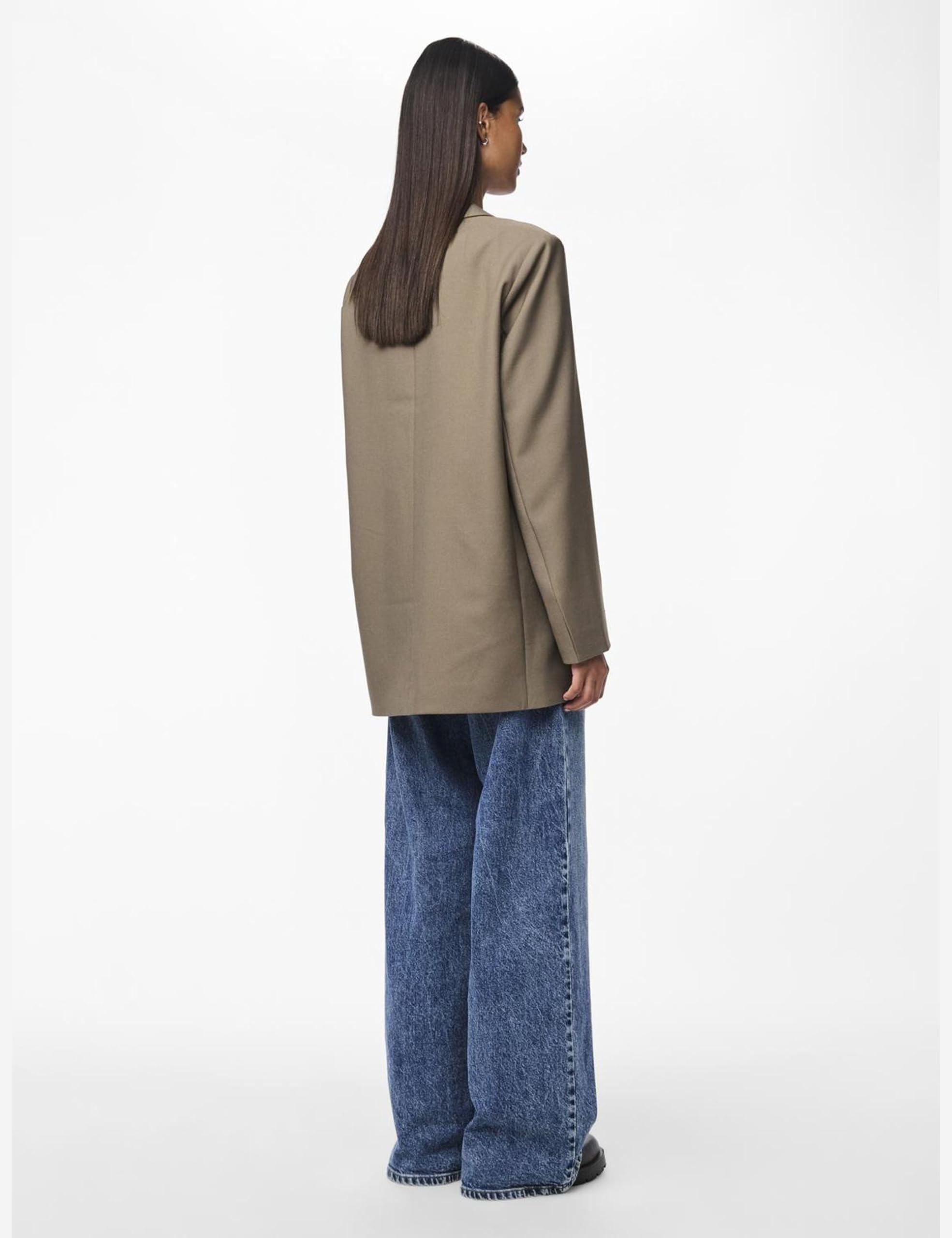 Pieces & Peace Pcneva blazer Morel monopetto classico
