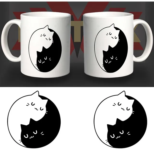 Matrix Music Store Pet-Mug Cat Tao tazza ceramica 8,2 cm