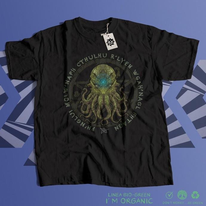 Matrix Music Store Maoz Chtulhu t-shirt unisex cotone