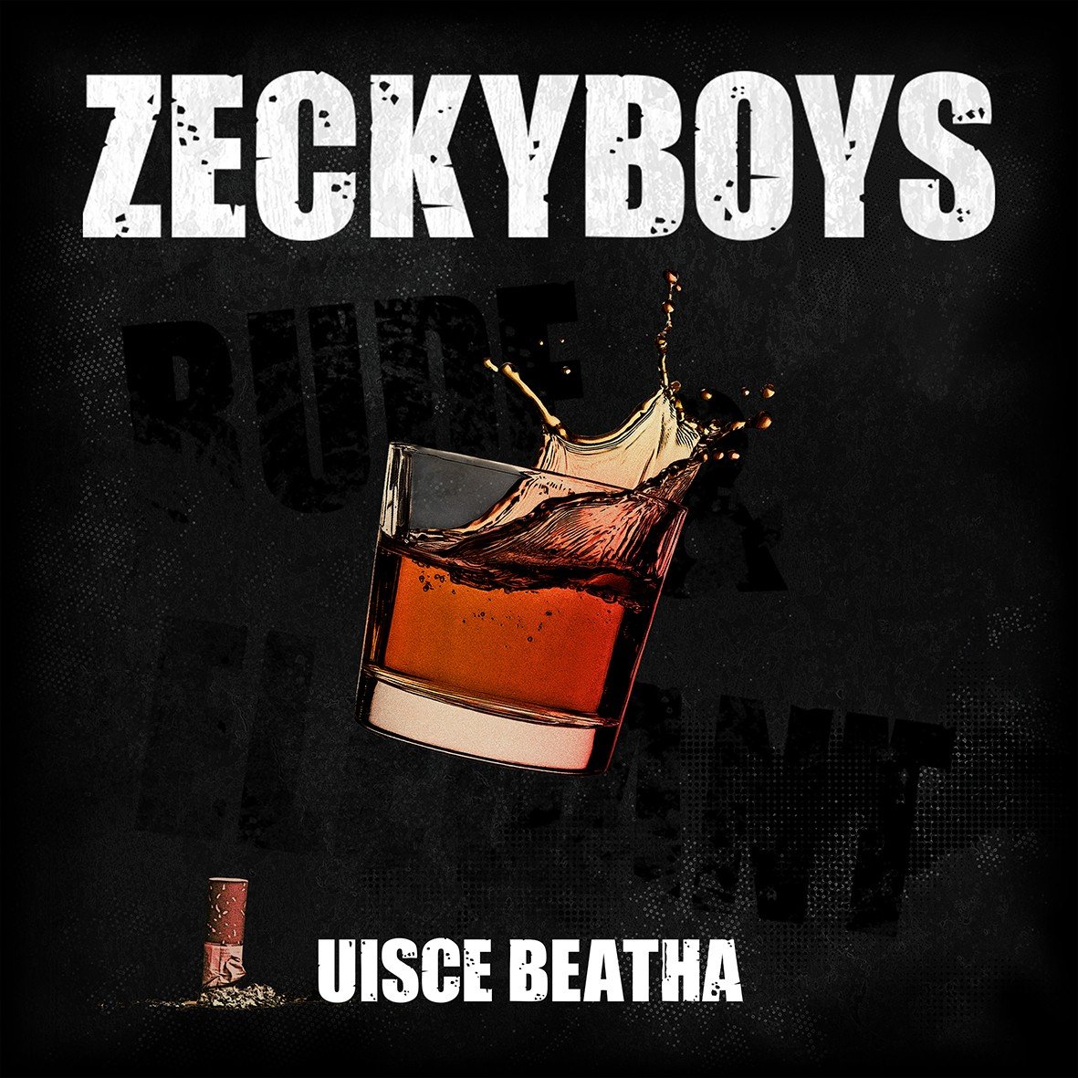 Matrix Music Store Zeckyboys Uisce Beatha t-shirt cotone organico