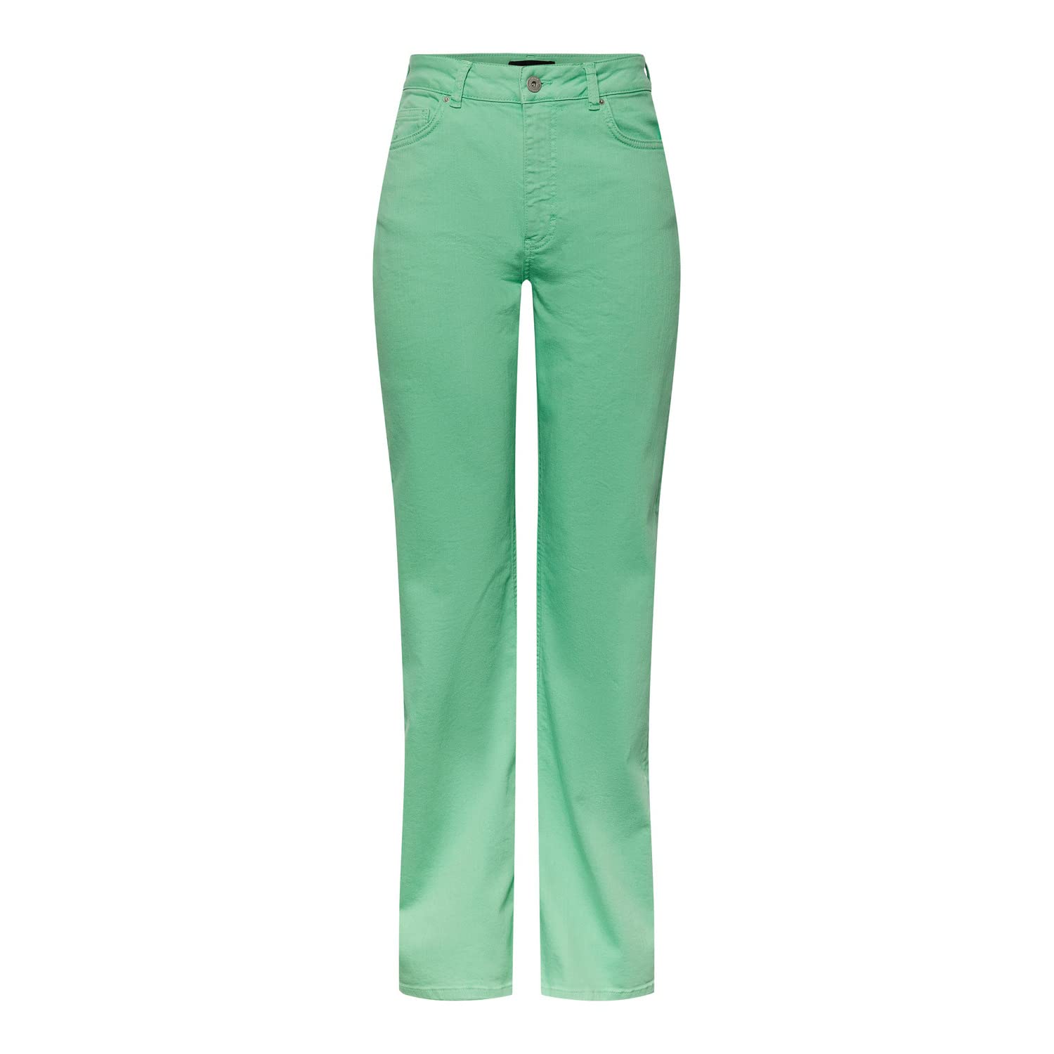 PIECES Pcholly HW Wide Colour Noos BC Jeans Donna Vita Alta