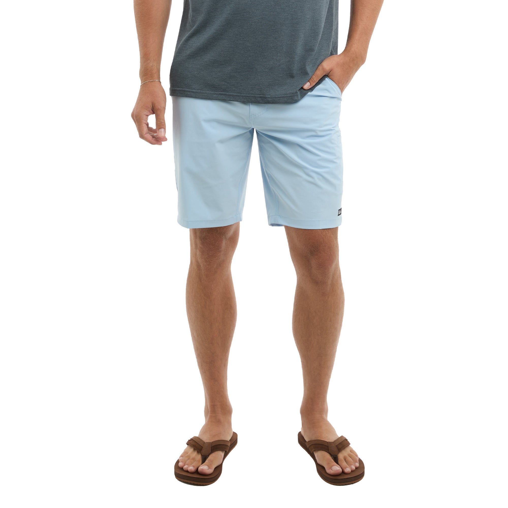 Pelagic Mako shorts uomo azzurri tessuto elasticizzato