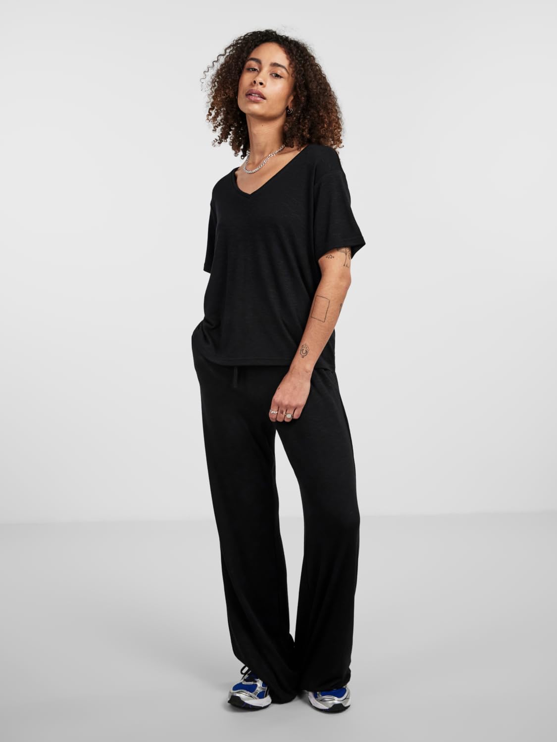 PIECES Pcnollie SS Top t-shirt manica corta