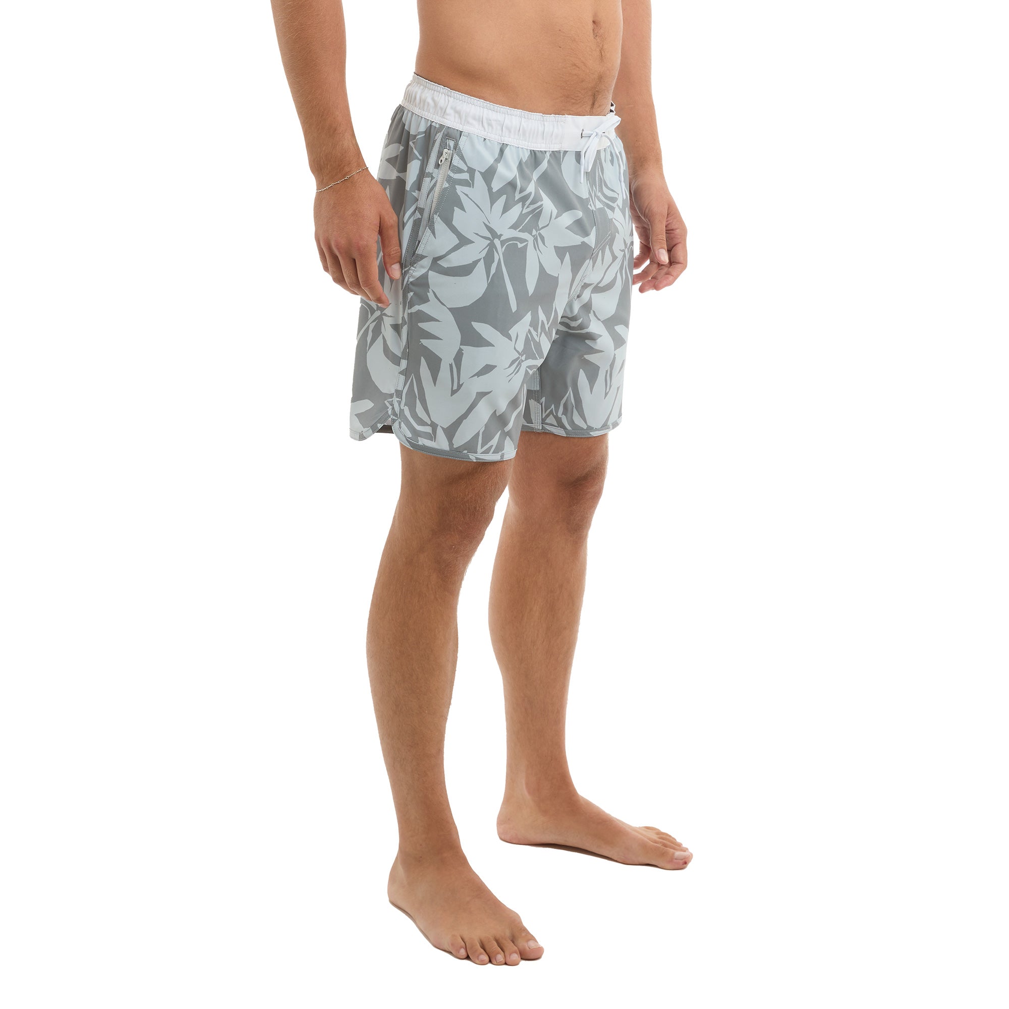 Pelagic Downswell 18 boardshort uomo grigio idrorepellente