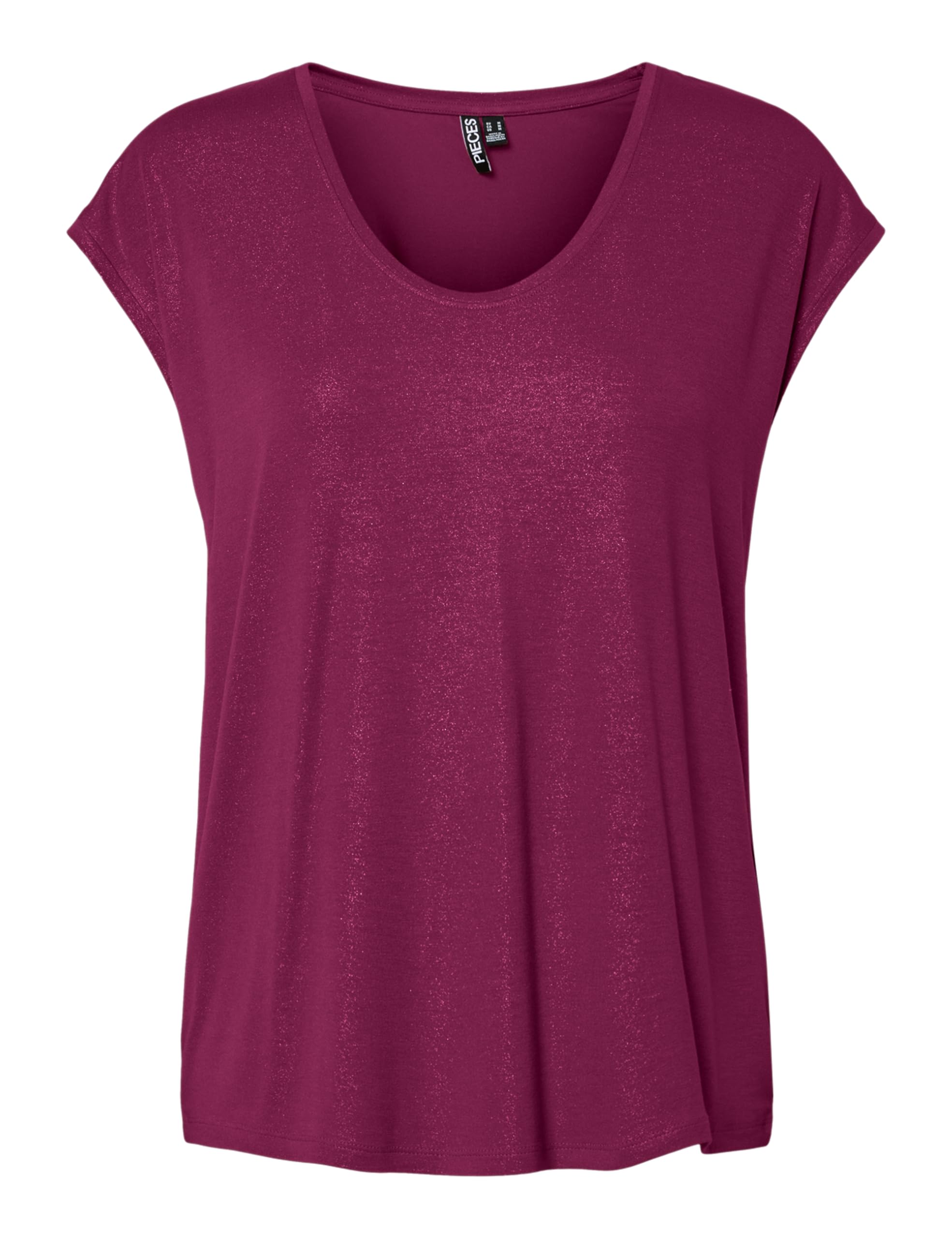 Pieces Pcalice Glitter Tee t-shirt donna manica corta