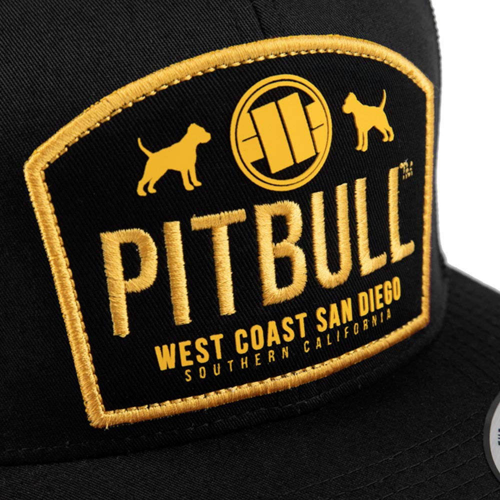 Pit Bull Dogs cappellino baseball nero rete cotone unisex