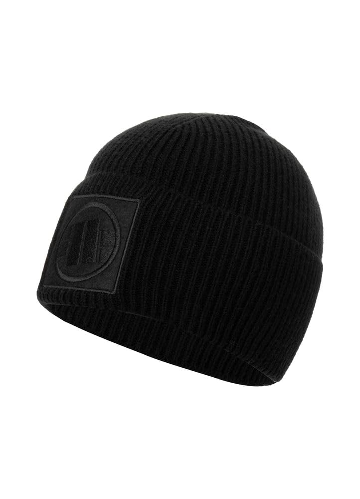 Pitbull Logo beanie verde oliva berretto invernale