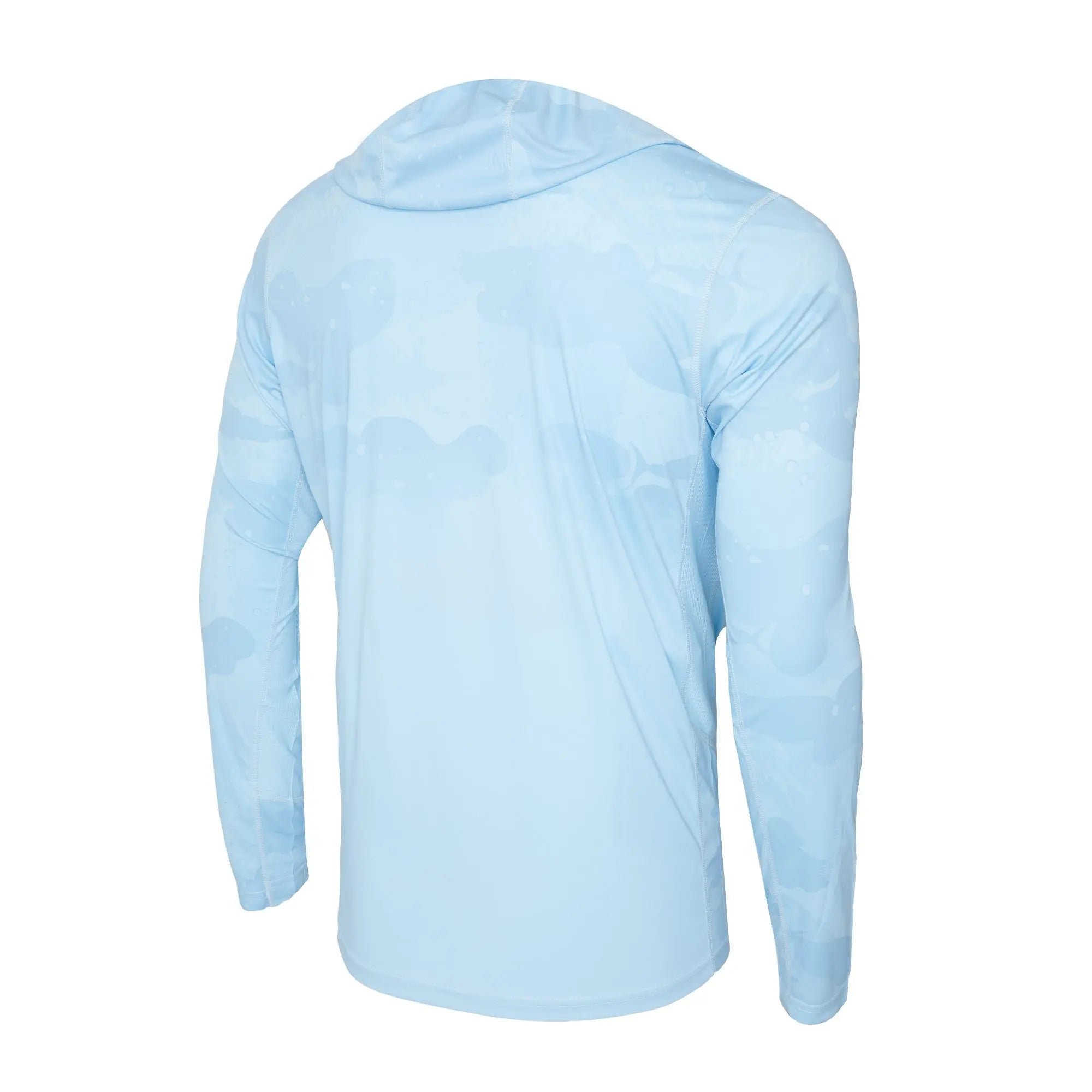 Pelagic Vaportek maglia pesca uomo light blue UPF 50+