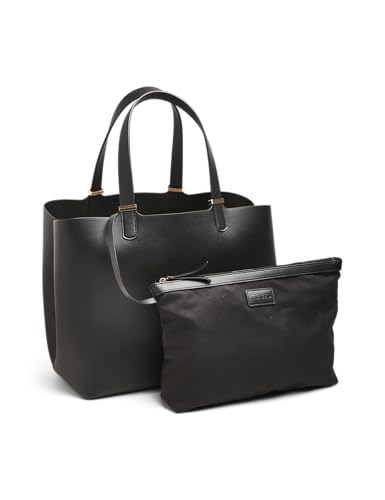 Pieces Pckopa Shopper Noos borsa tracolla donna nera