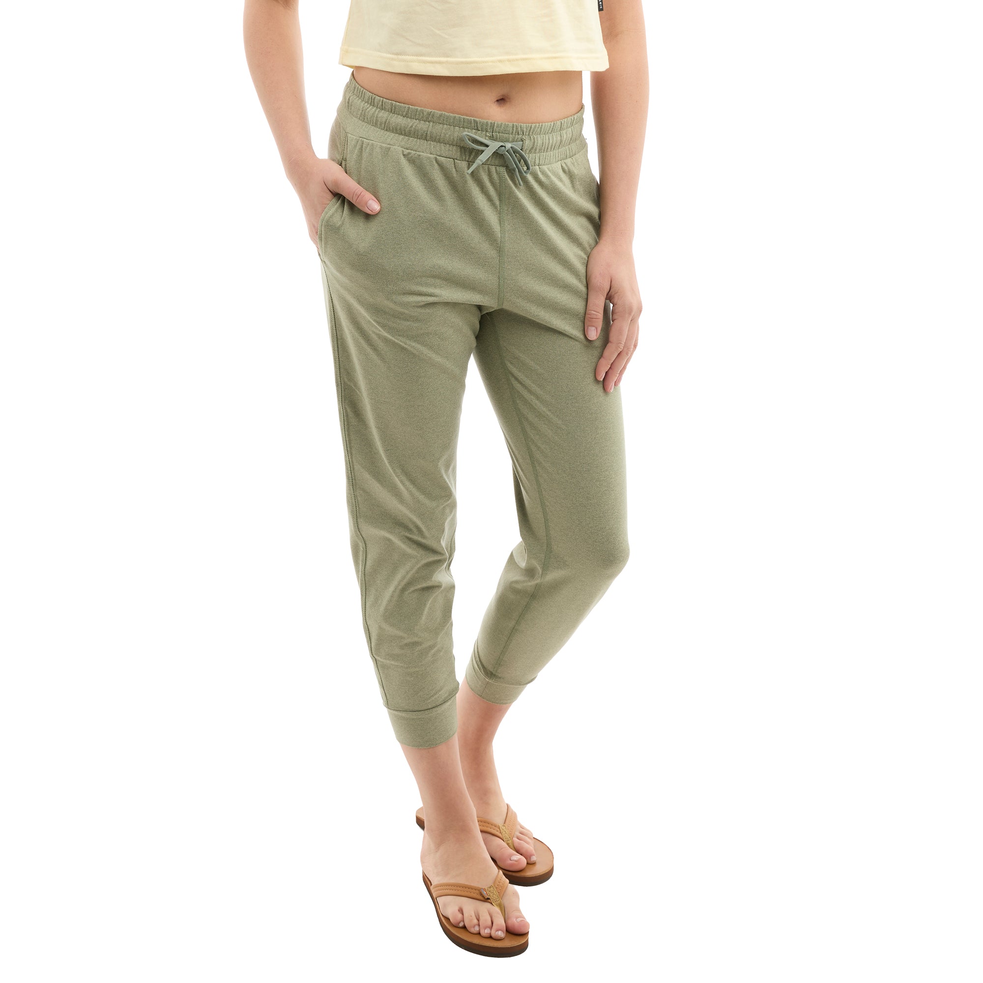 Pelagic Sunrise pantalone donna mangrove elasticizzato