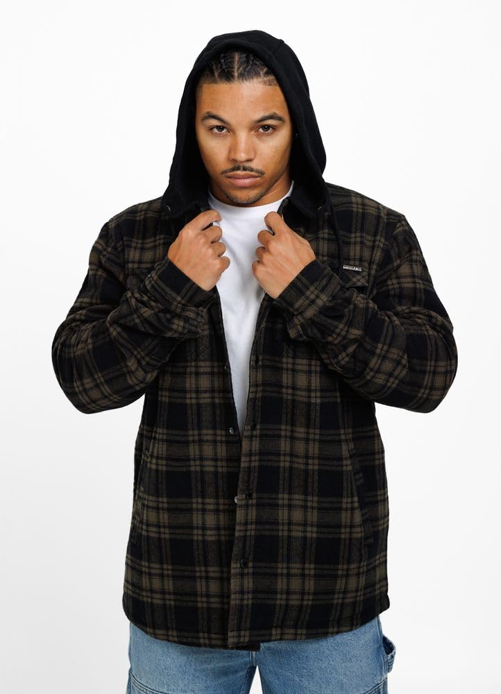 Pit Bull West Coast Pioneer camicia giacca uomo grigia cotone