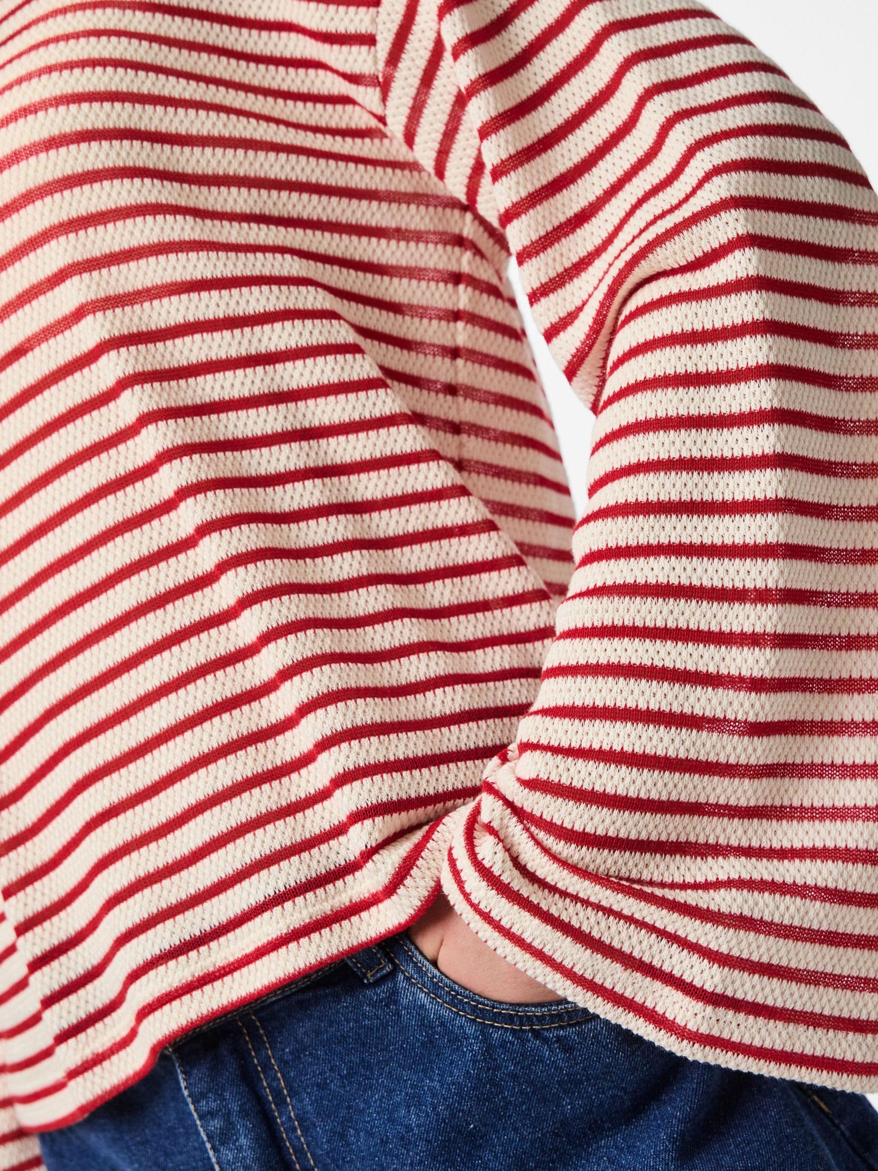 Pieces Pcmanilla LS O-Neck maglia donna manica lunga quotidiana