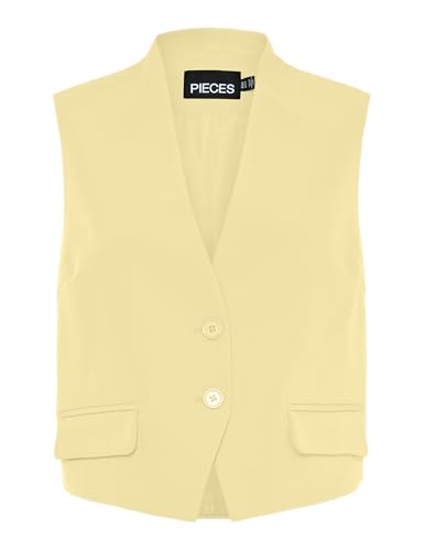 Pieces Pcnimora gilet donna M vanilla uso quotidiano