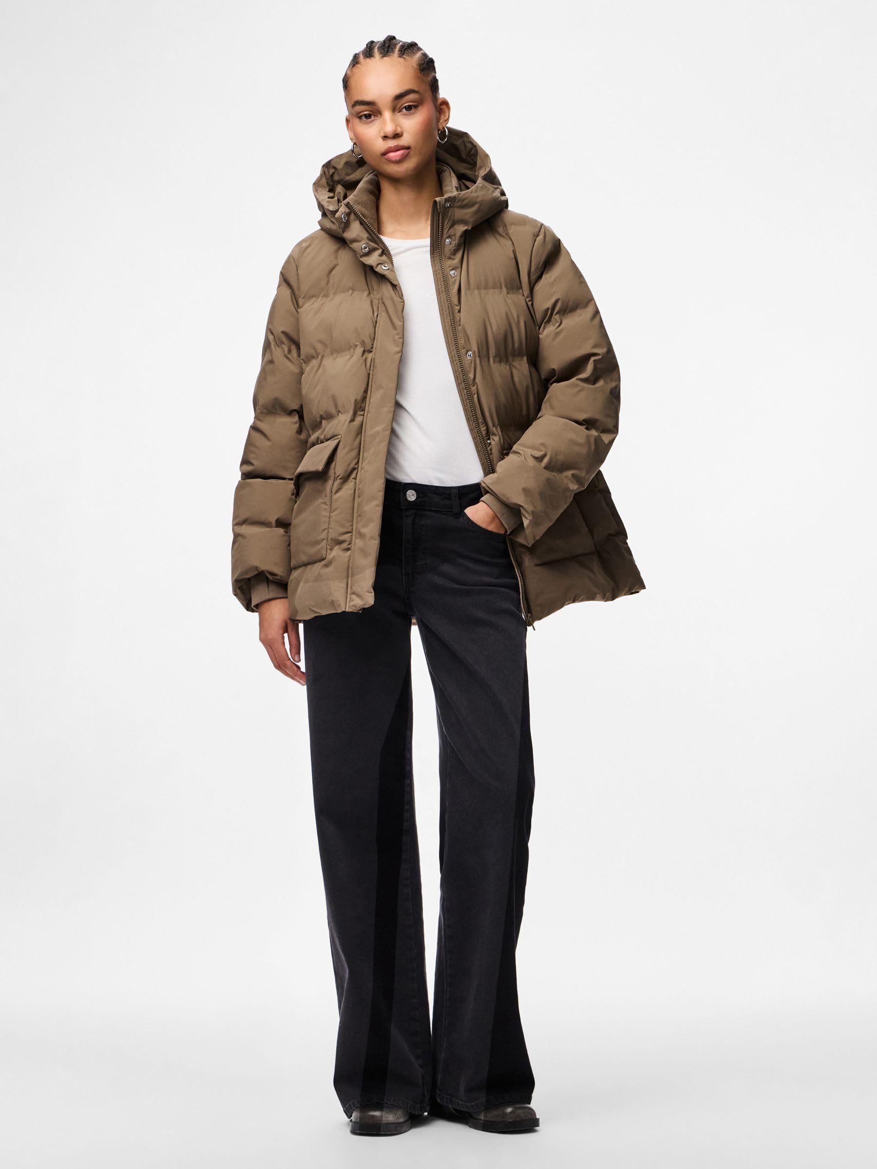 Pieces Pcnorma Puffer Jacket BC piumino donna leggero