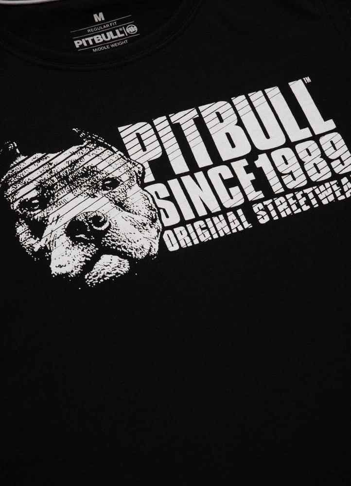 Pit Bull West Coast Blood Dog maglietta donna nera cotone