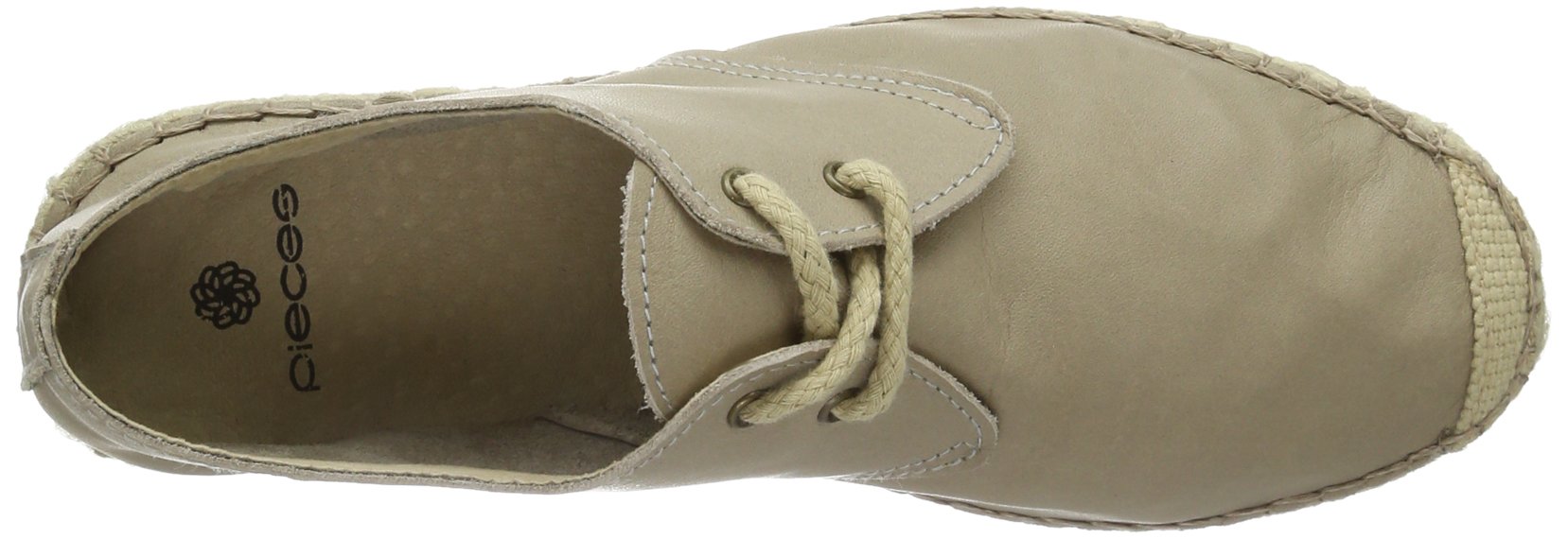 Pieces Kay Leather Espadrillos Lt Sand espadrillas 36