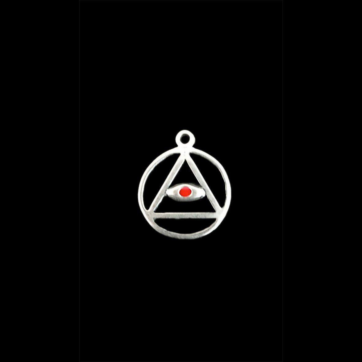 Matrix Music Store Eye of God ciondolo zamak con cordino