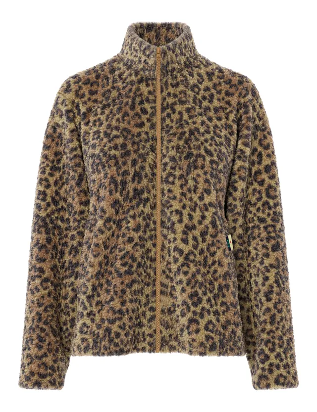 Pieces Pckatty Teddy High-Neck giacca donna collo alto teddy