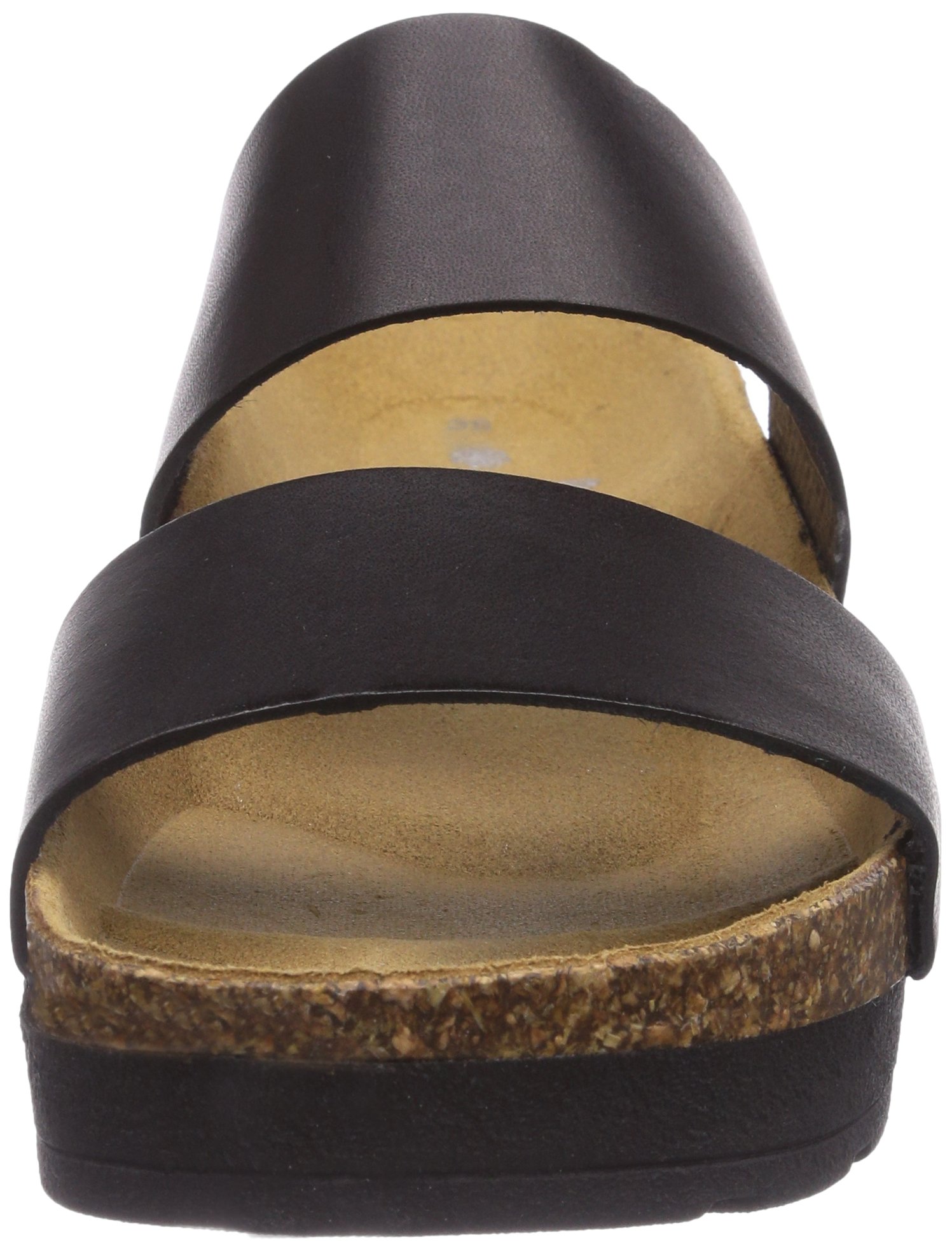 Pieces Ps Tayly Leather Sandal sandali donna neri 38 EU pelle