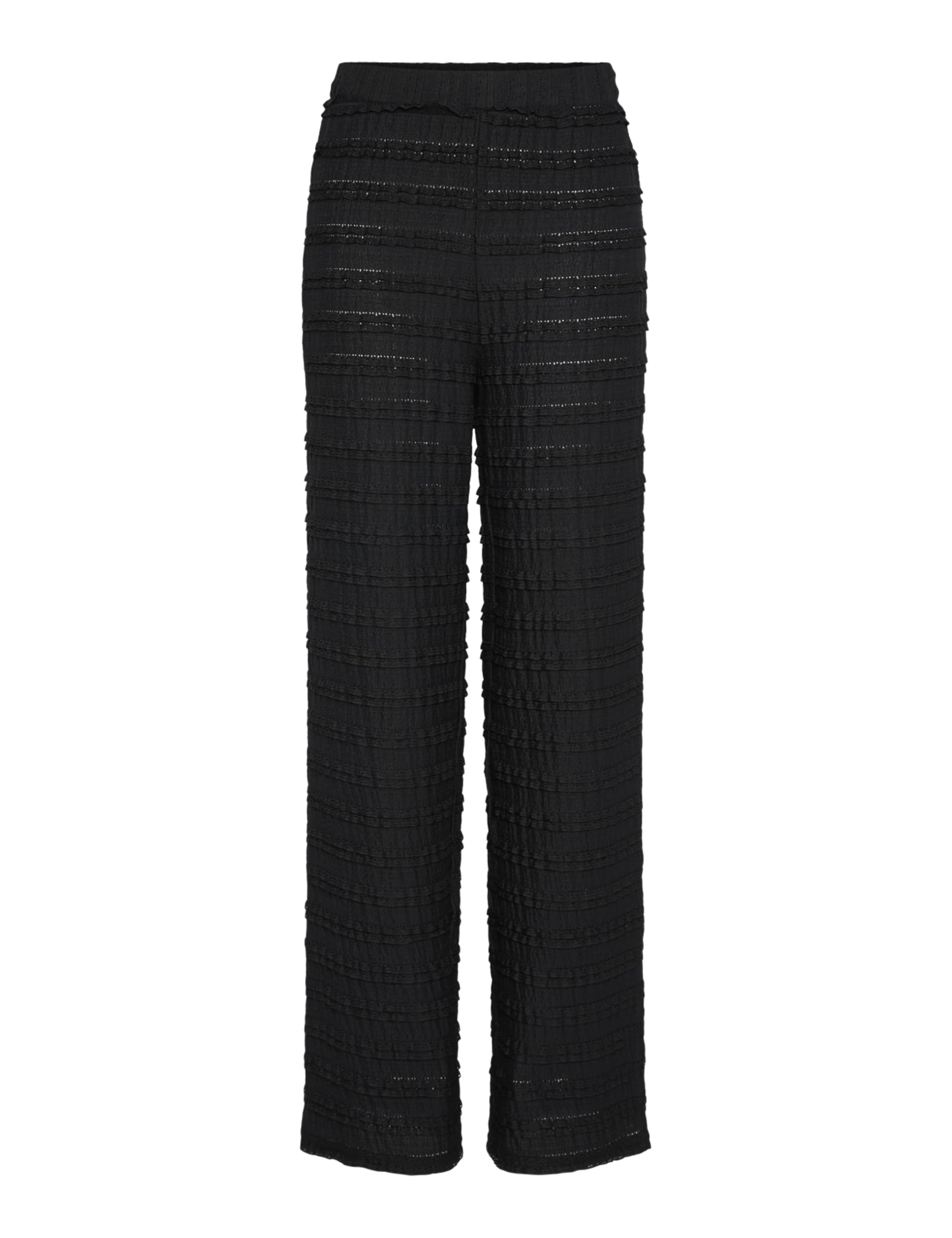Pieces Pcanine MW Wide Pant pantaloni donna blu cachemire