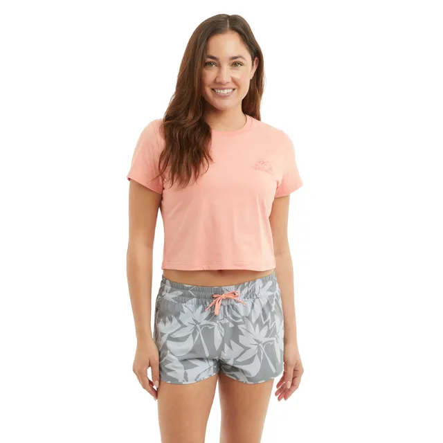 Pelagic Tropic Sea maglietta donna corallo cotone