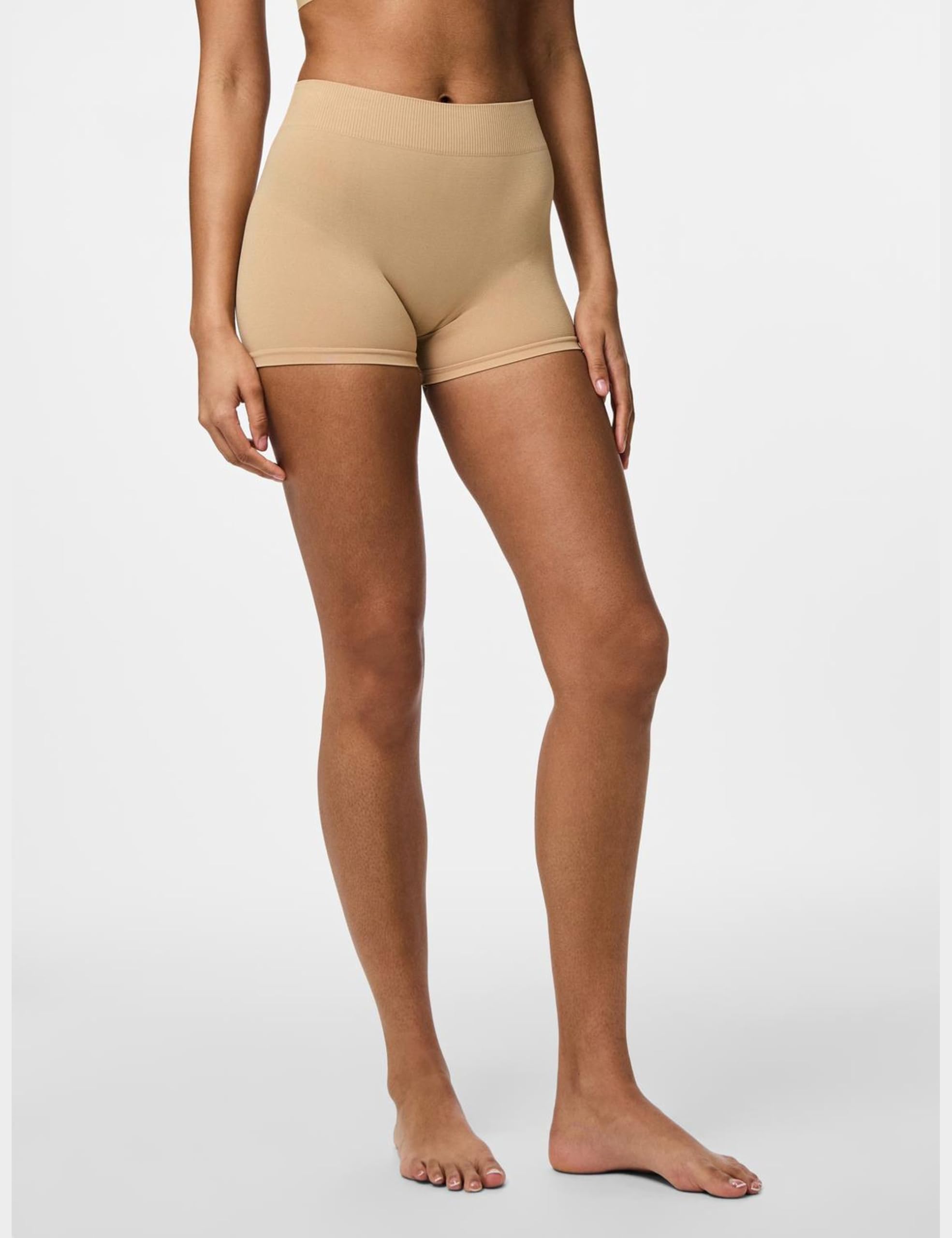 Pieces Pclondon Mini Shorts shorts donna beige Nature