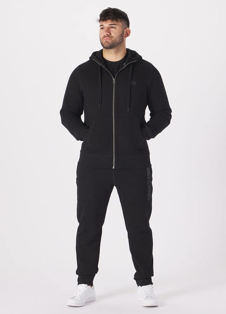 Pit Bull West Coast Hilltop felpa con zip in cotone taglia M