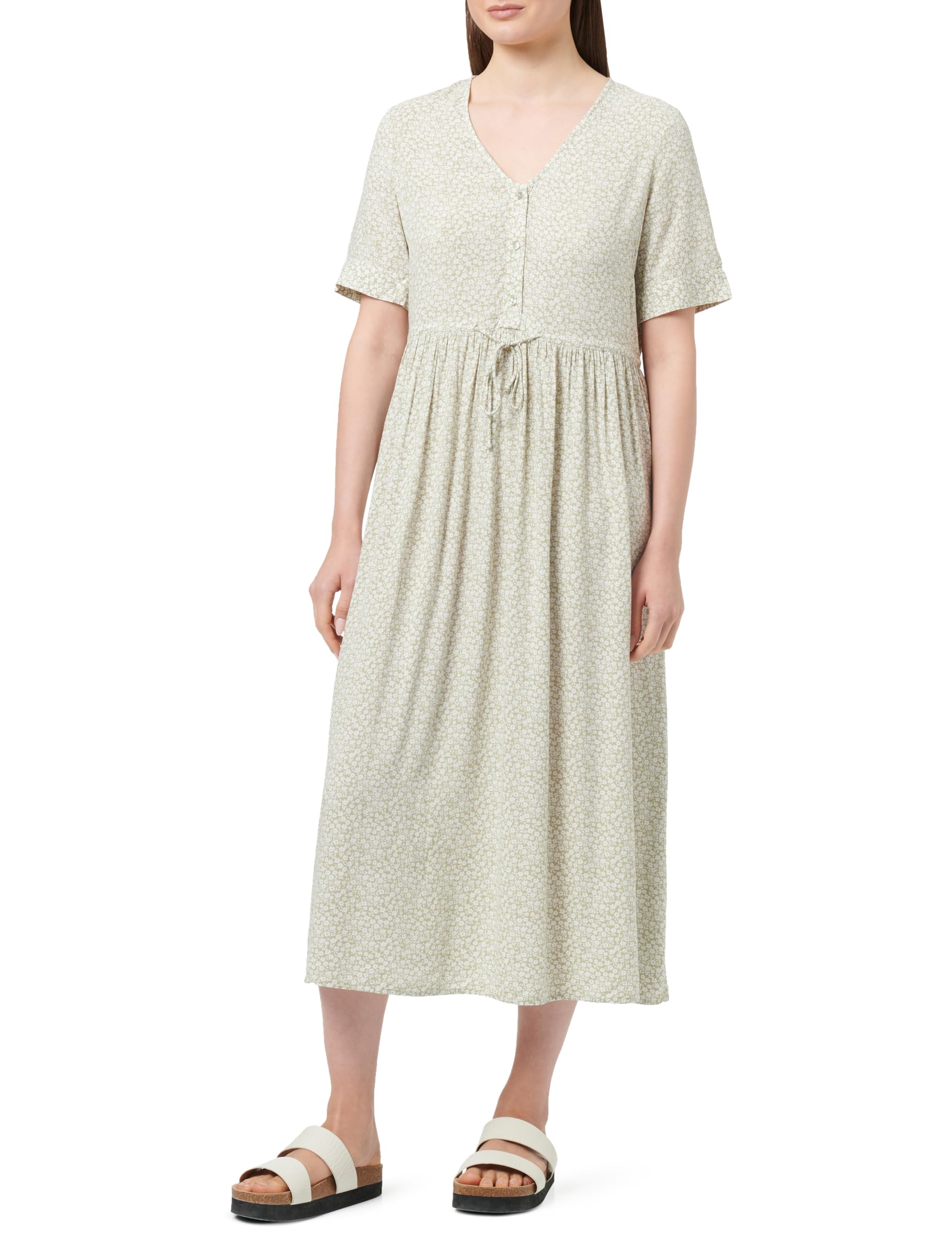 Pieces Pctala SS String Tie Midi Dress Noos BC vestito