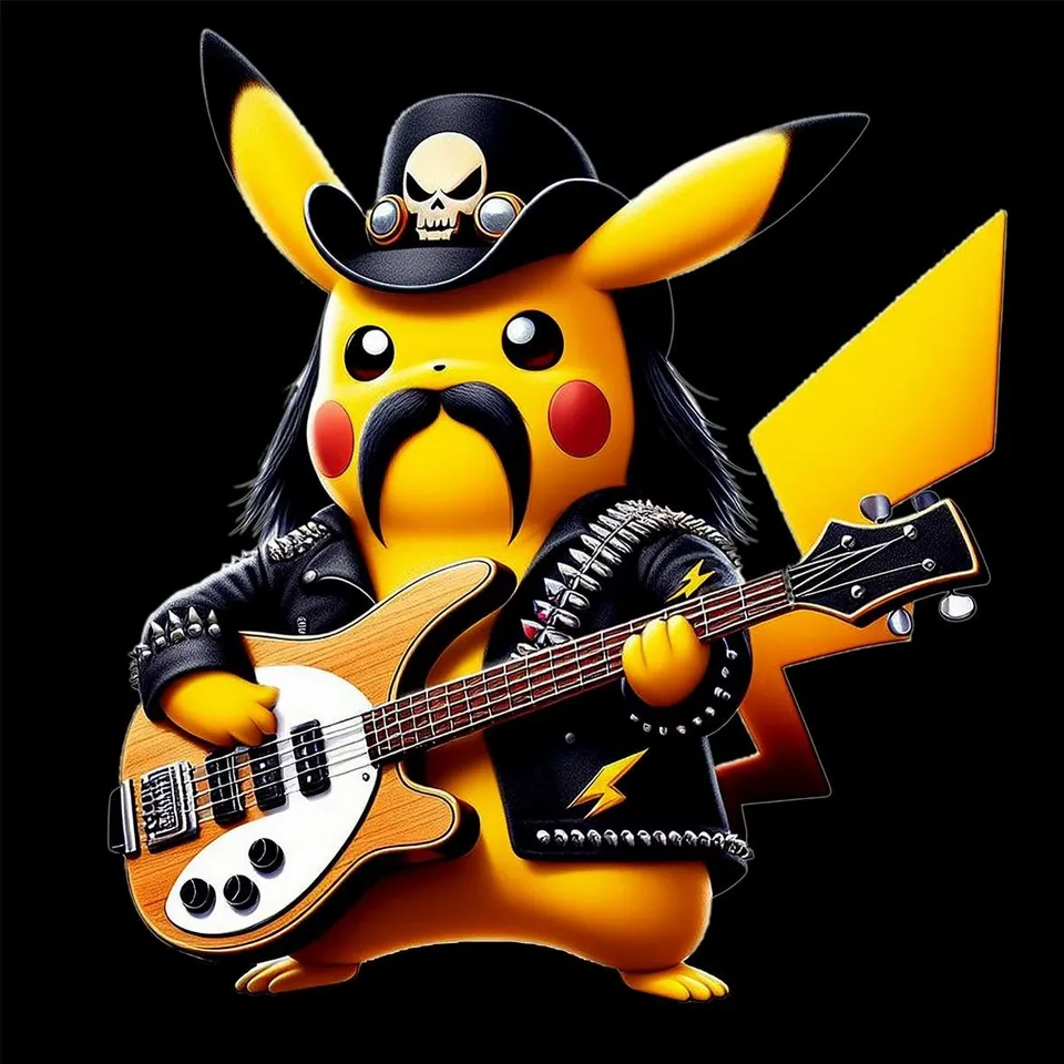 Rex Pika Lemmy t-shirt rock unisex