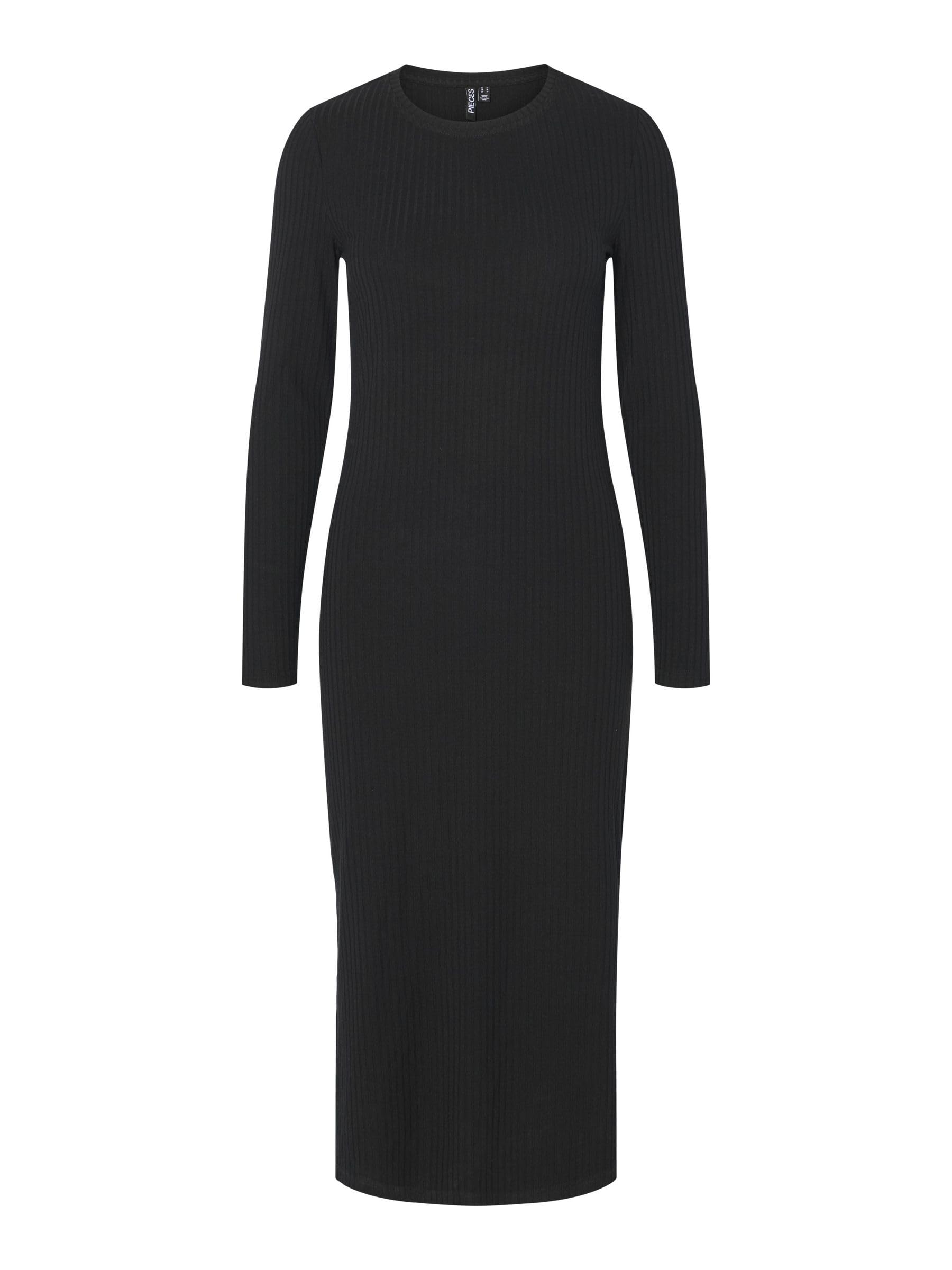 PIECES Kylie PCKYLIE abito midi donna maniche lunghe