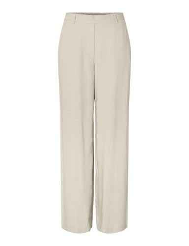 PIECES Pcvinsty HW Wide pantaloni donna vita alta